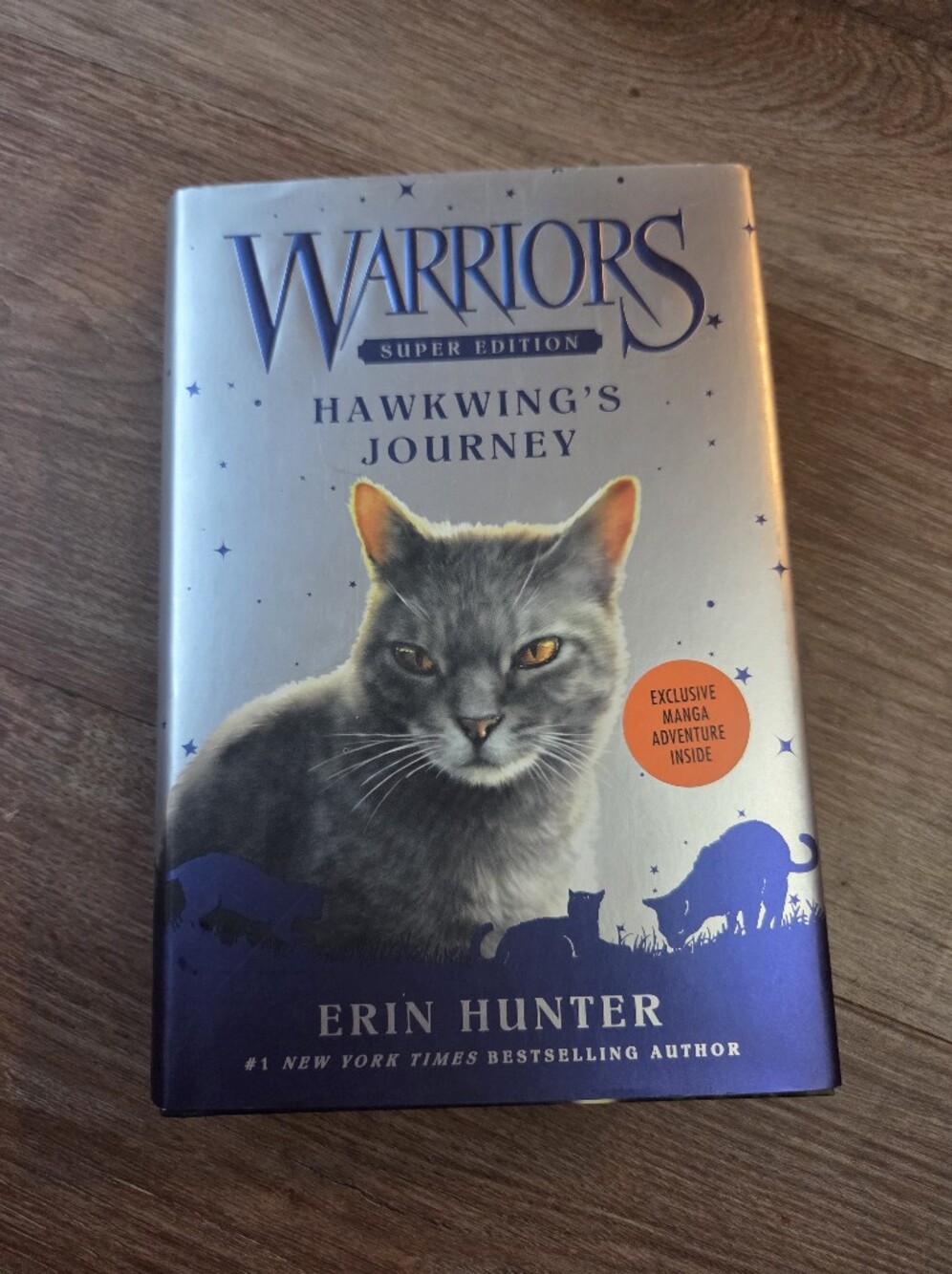 Erin Hunter Warriors Cats Super Edition: Hawkwing's Journey Hardcover Book
